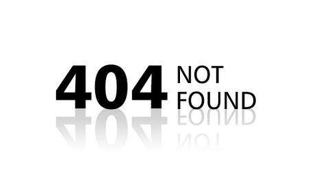 HTTP狀態碼：404 not found